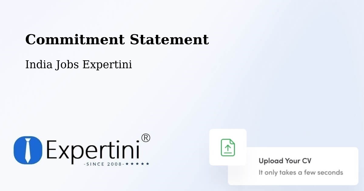 Corporate Commitment – Guduvancheri - India Jobs Expertini